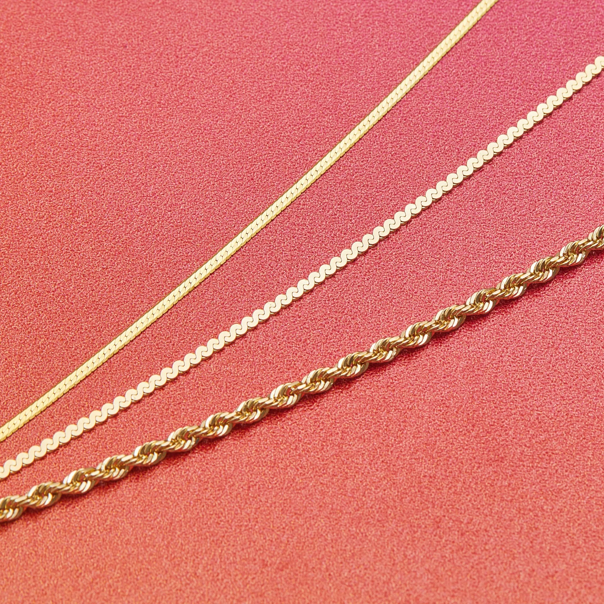 1.5mm Serpentine Necklace