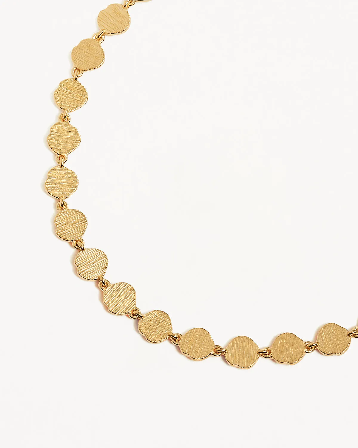 18k Gold Vermeil Woven Light Choker