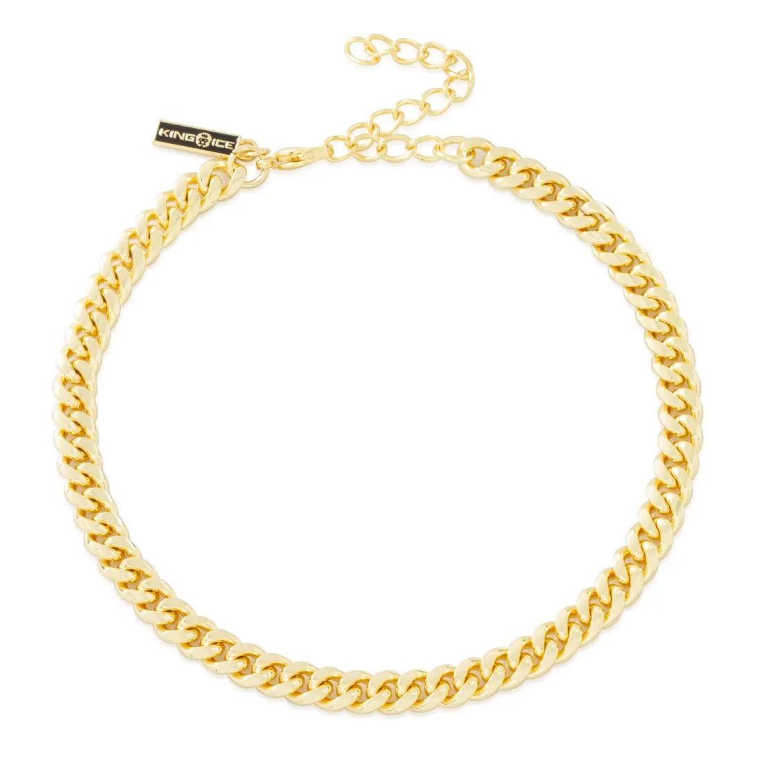 8mm Miami Cuban Link Choker Chain