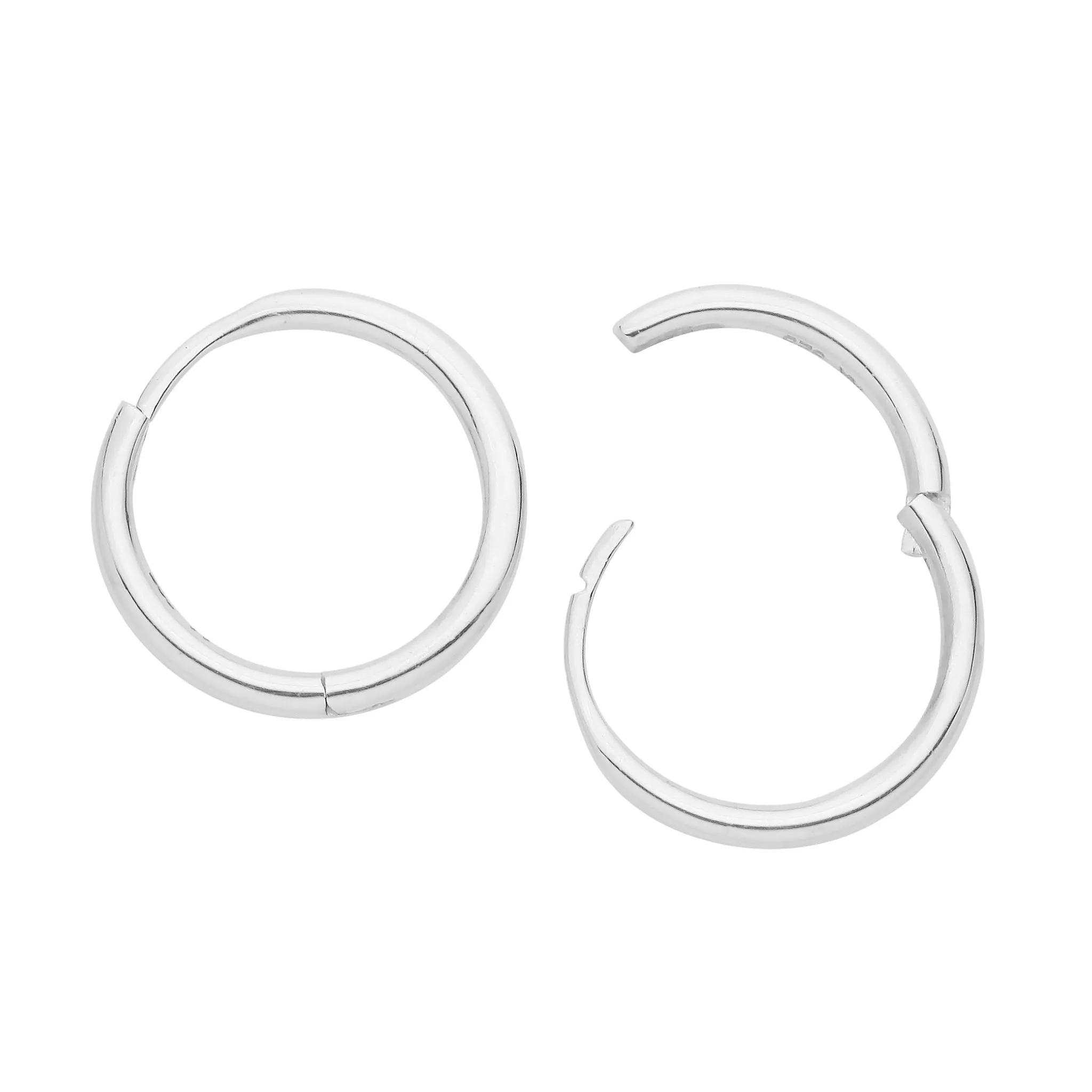 AMANITA - Sterling Silver Hoops