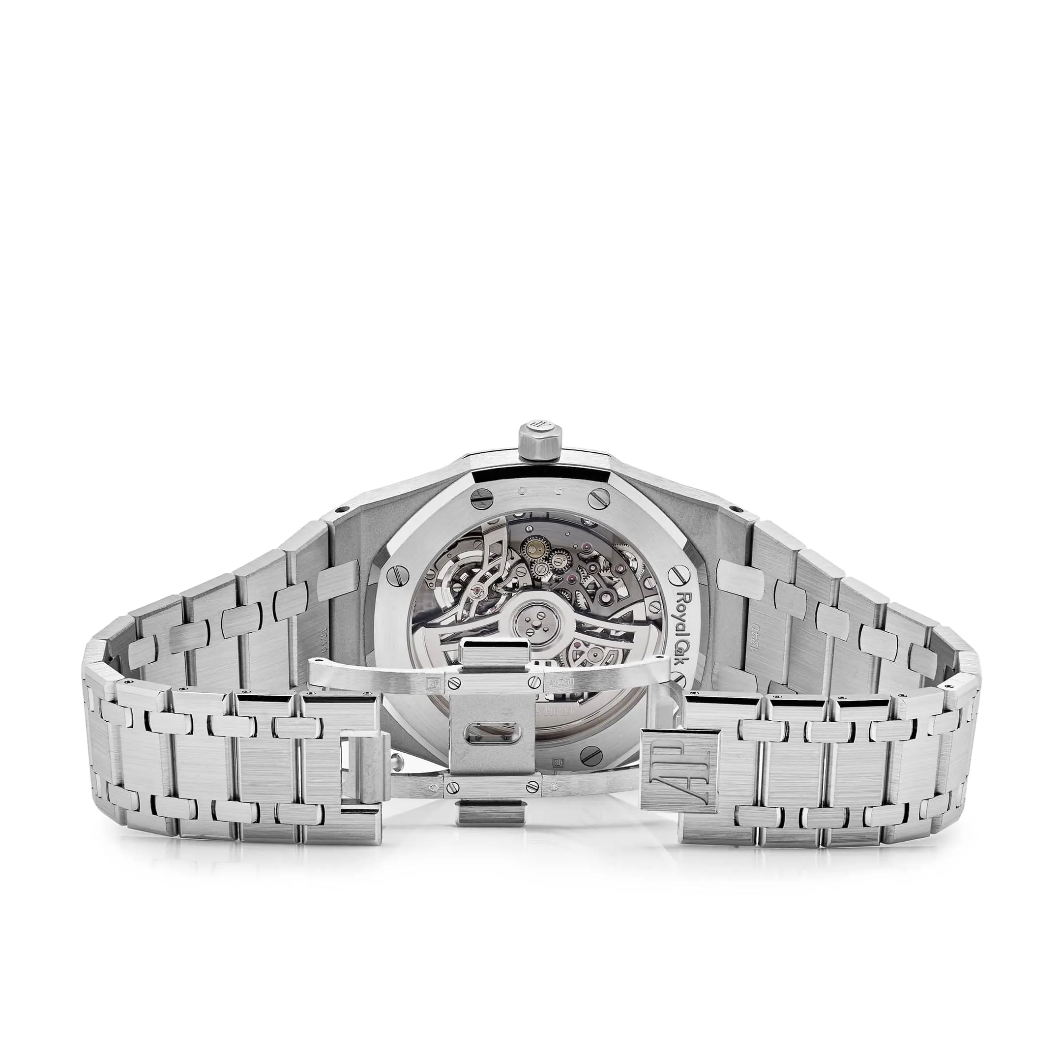 Audemars Piguet Royal Oak 16204BC.OO.1240BC.01 'Jumbo' Extra-Thin Openworked White Gold