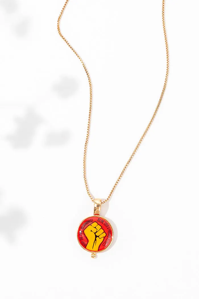 Bitja Mulana (Fire Spirit) Necklace - FREE GIFT