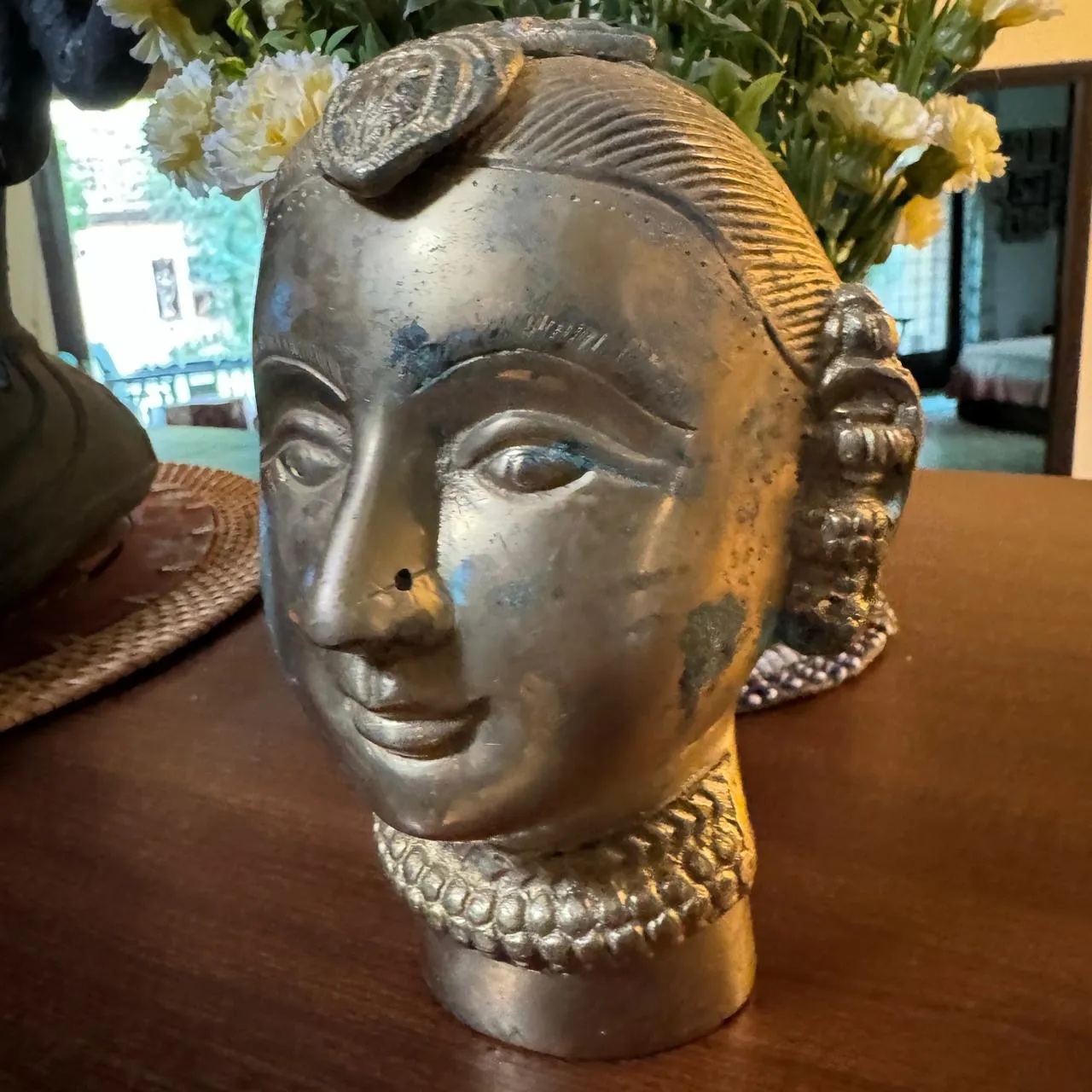 Brass Head Sculpture Gauri-3