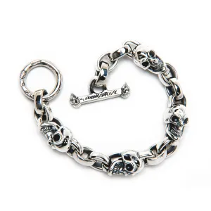 BWL Skull Chain Vintage Bracelet