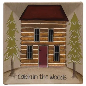 *Cabin in the Woods Plate (Pack of 2)