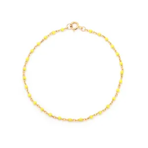 Candy Chain Bracelet | Lemon & Gold