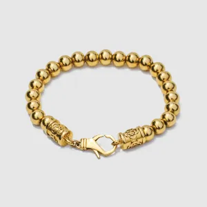 Chrome Ball Bracelet (Gold)