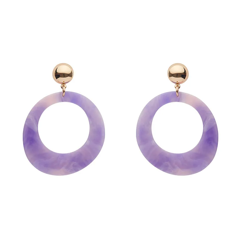 Circle Statement Essential Earrings by Erstwilder in Multiple Colors!