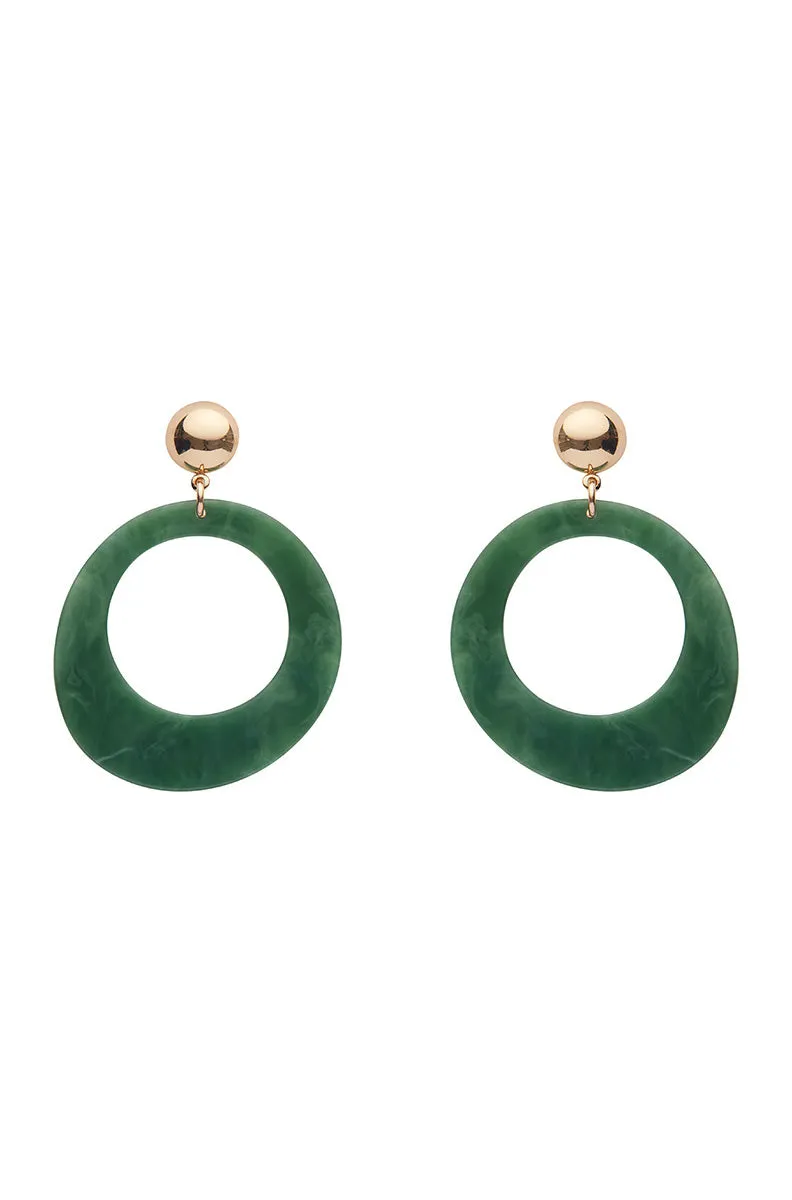 Circle Statement Essential Earrings by Erstwilder in Multiple Colors!