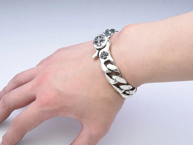 Classic Chain Bracelet : Hex Star