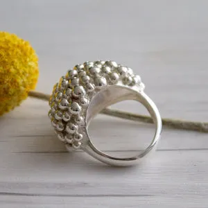 Cloud Sterling Silver Ring