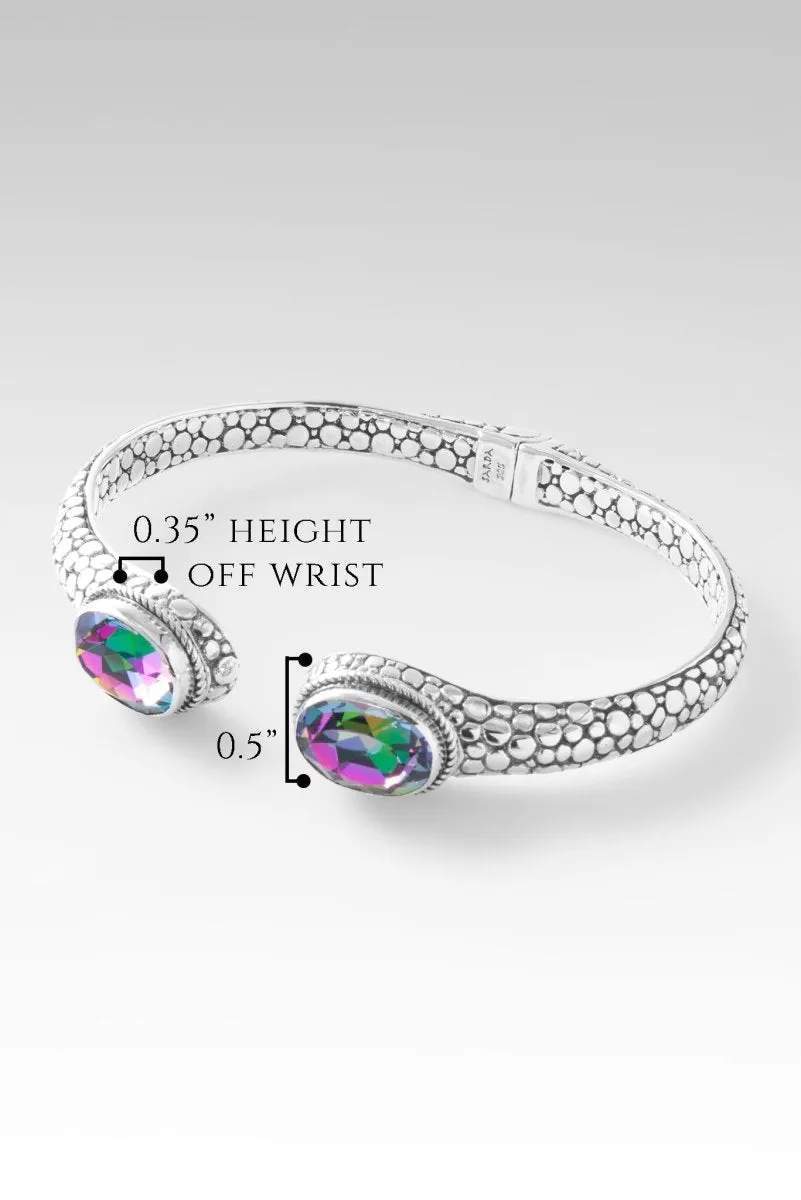 Faithful Servant Tip-to-Tip Bracelet™ in Richey Blue™ Mystic Quartz