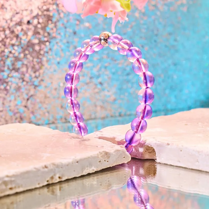 Grape Soda | Shimmer Glass Bracelet