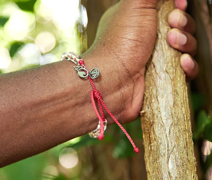 Hawaiian Coral Reef Beaded Bracelet