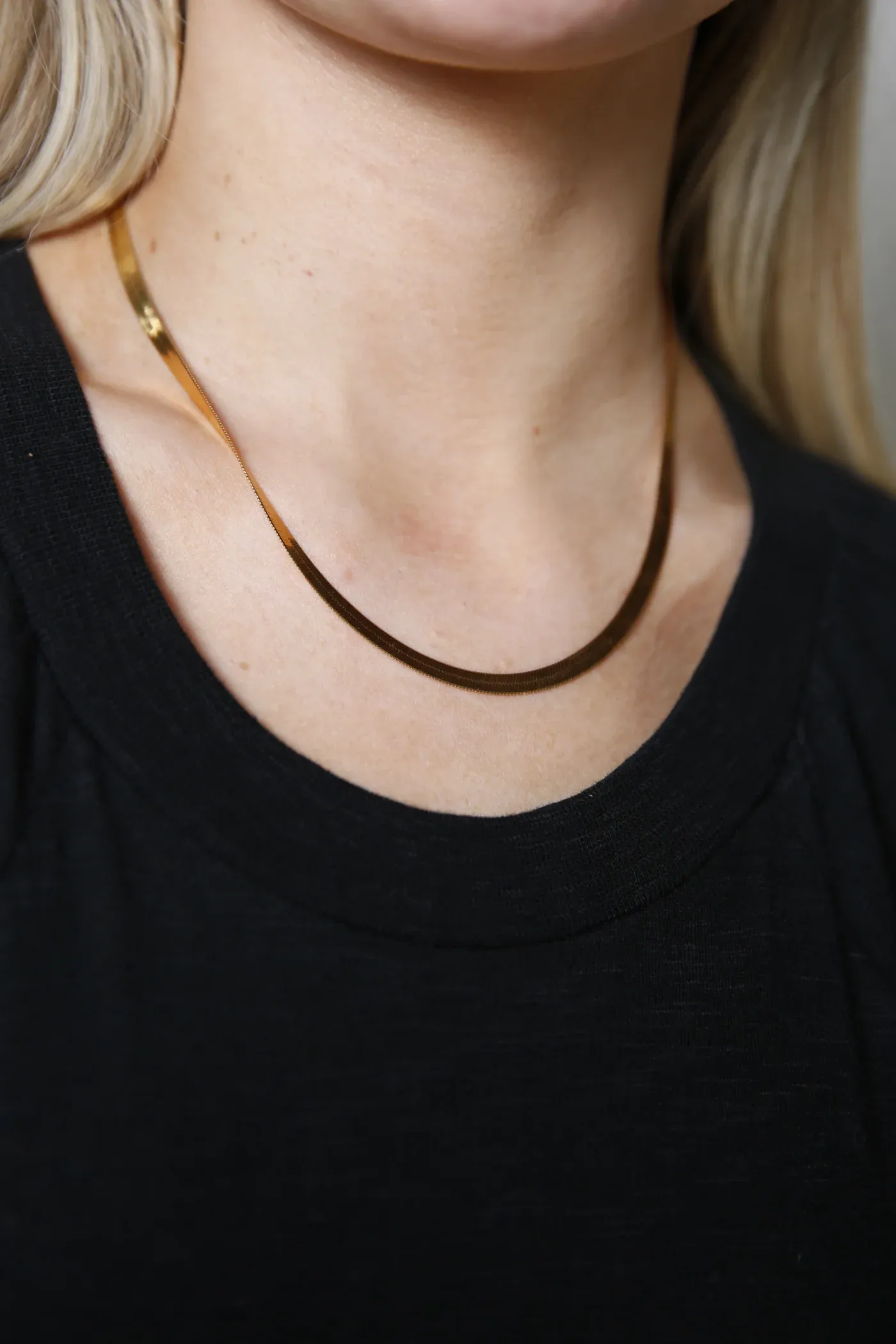 Herringbone Chain Necklace