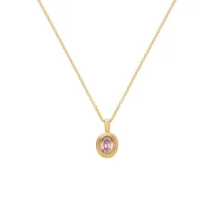 Ingrid Necklace - Light Rose