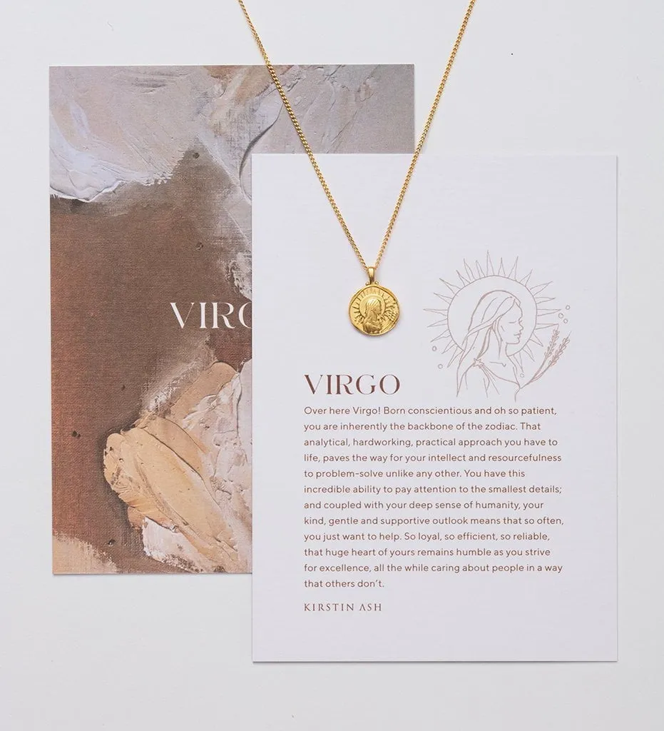 Kirstin  Ash Virgo  Zodiac  Necklace