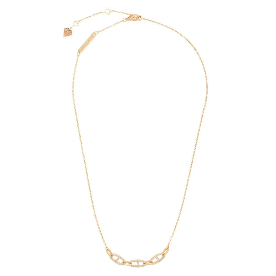 Link Anchor 14K Gold Vermeil Necklace