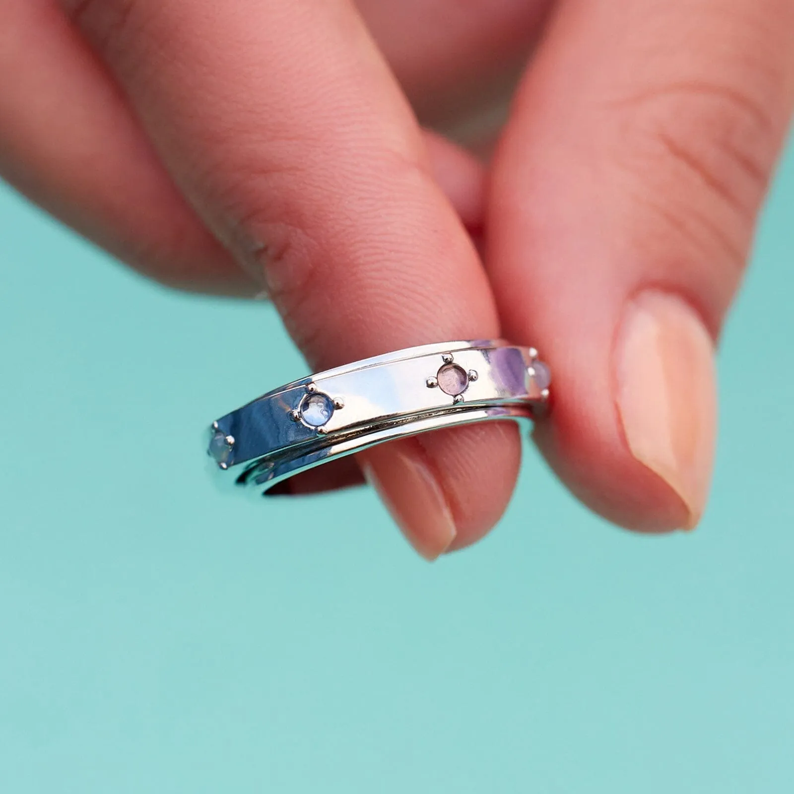 Mental Health Awareness Fidget Ring