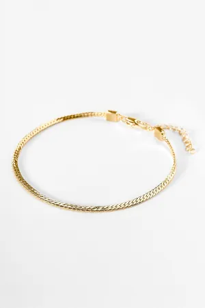 MINI DANI HERRINGBONE BRACELET BY THATCH