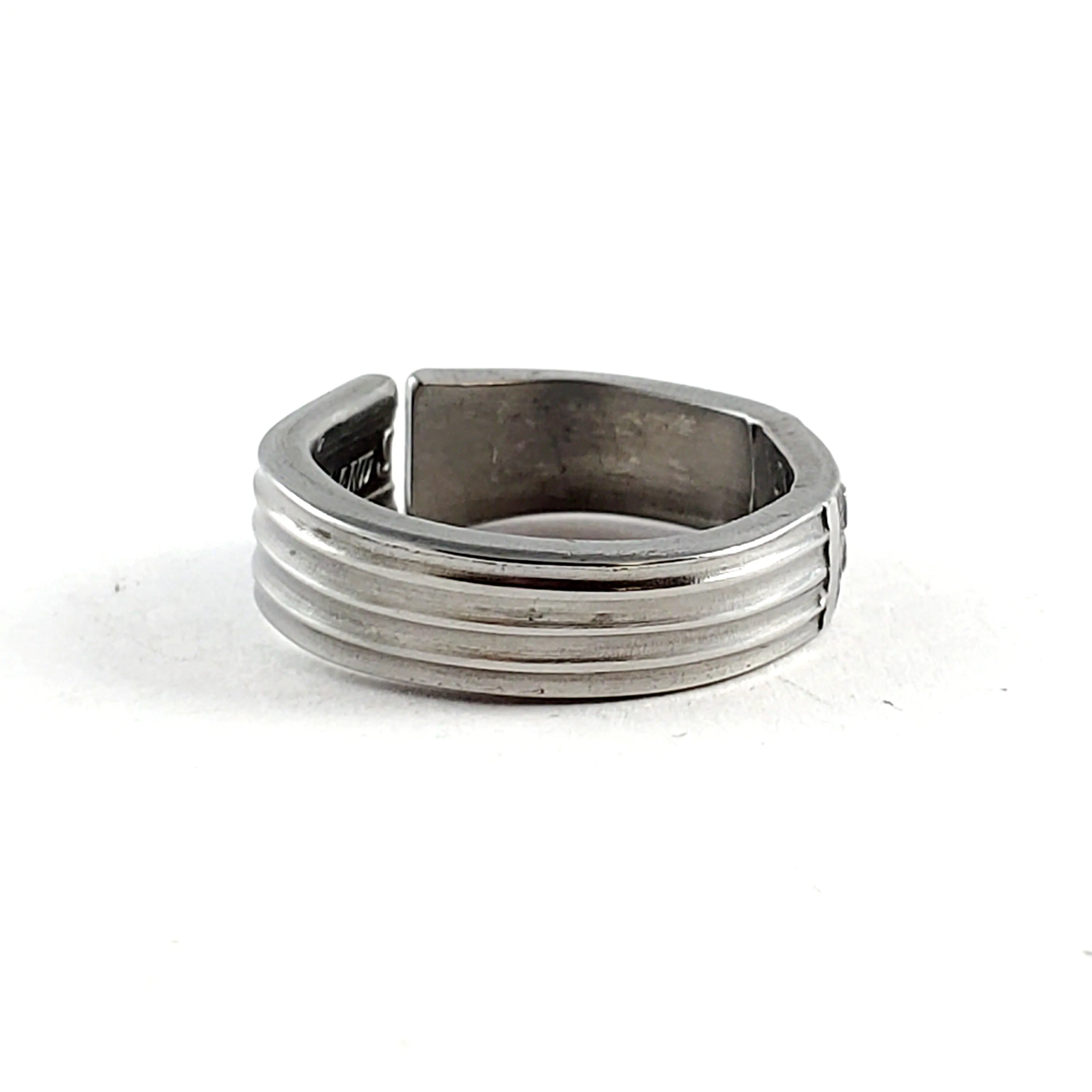 Northland Wildwood Narrow Band Stainless Steel Spoon Ring