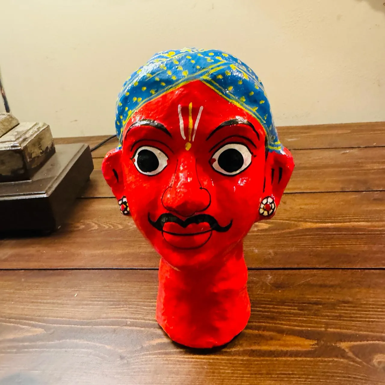 Purush  : Kinnal Art Head ( Sold Individually)