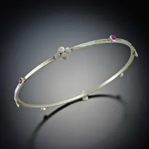 Ruby Dot Bangle