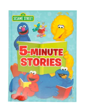 Sesame Street 5-Minute Stories hardcover book