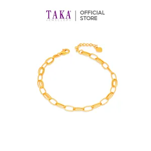 TAKA Jewellery 916 Gold Bracelet Links