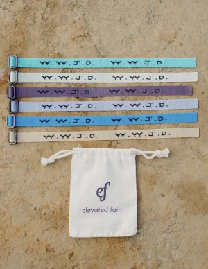 WWJD Surf Bracelet Pack