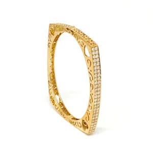 Yellow Gold and Diamonds Bracelet