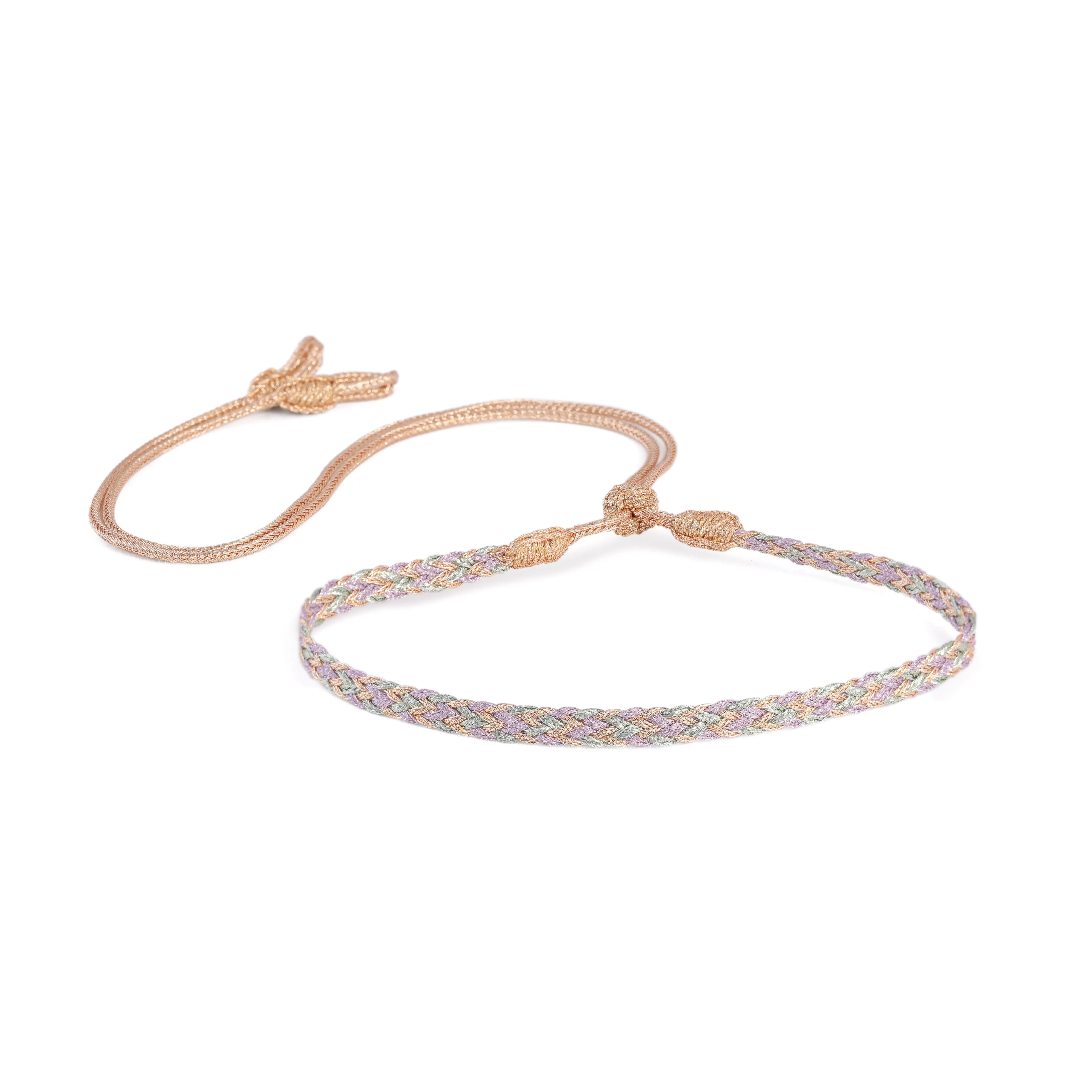 Zyn n°2 Choker in Peach Pink Almond